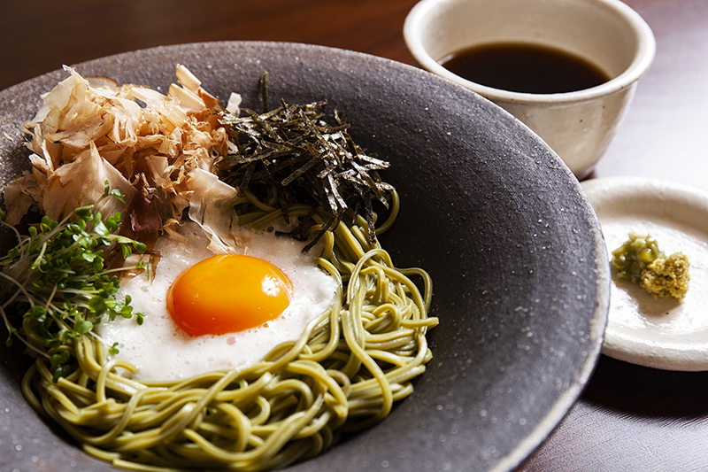 ぶっかけとろろ茶そば